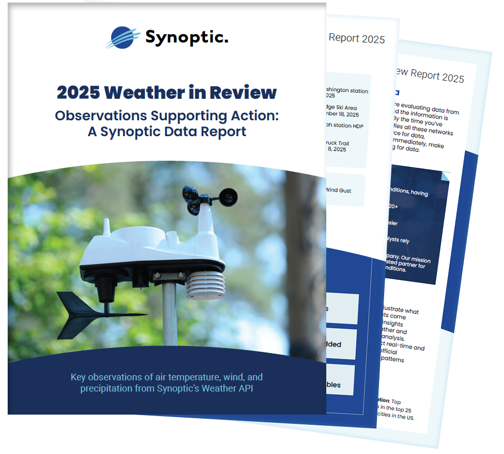 Weather in Review report preview